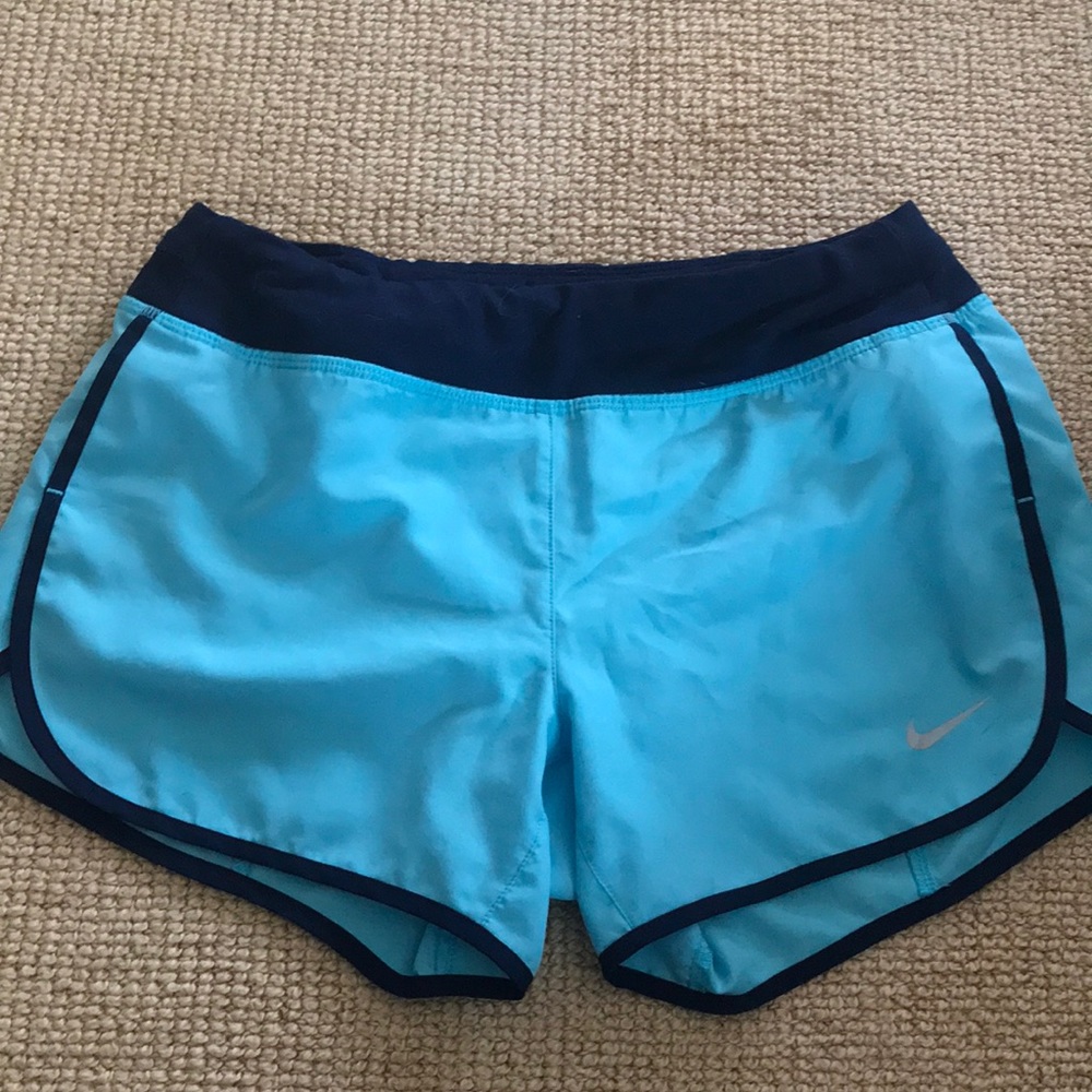 Blue Nike Athletic Shorts